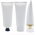100g 100ml Empty White Plastic Soft Tube Octagonal Cap Facial Cleanser Cream Bottle Cosmetic Packaging