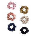 Factory Wholesales Luxury Silk Skinny Hair Scrunchies