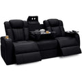 Private Villa Modern Sectional Sofa Set Genuine Leather Top Cowhide Layer Electric Adjustable Multifunctional Home Theater