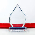 Wholesale K9 Blank Crystal Trophy Custom 3d Laser Engraving Crystal Photo Frame Crystal Glass Trophies