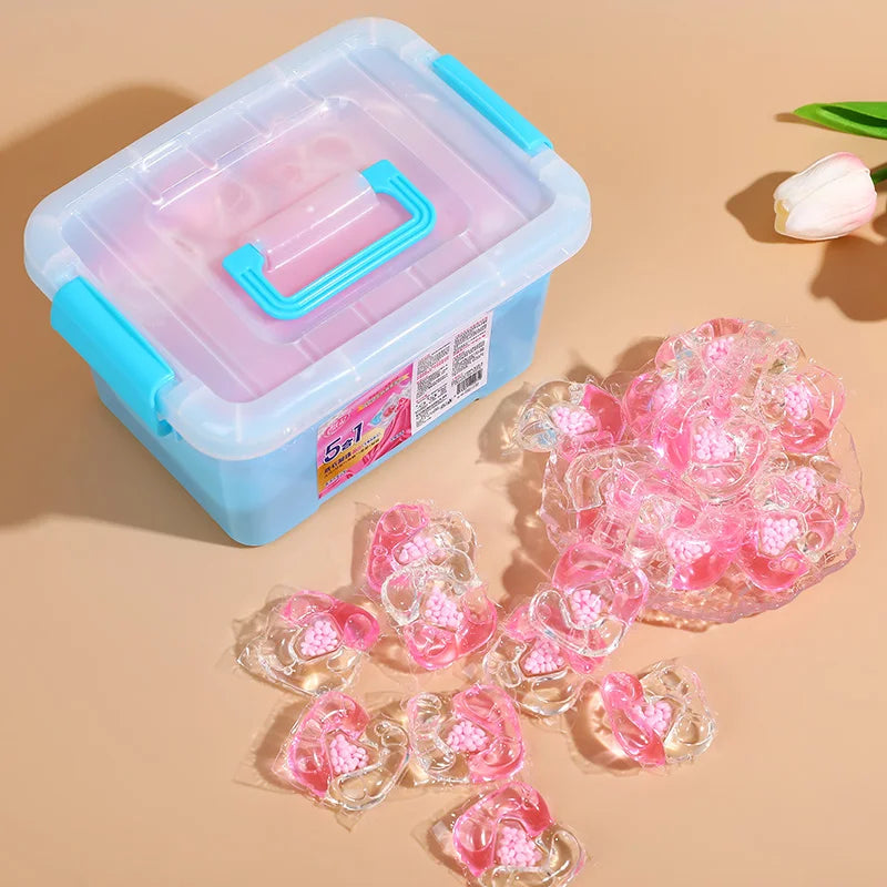 OEM Services for Environmental Protection Washing Capsule Factory Direct Sales Biodegradable Gel Laundry Beads for Apparel