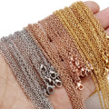 Wholesale Pendant Chains Cross Chain Pendant Necklace Lobster Clasps Jewelry Accessories