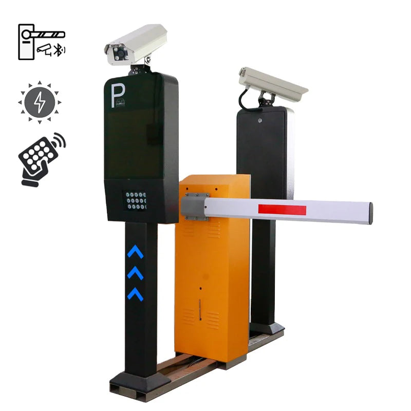 Access Control System Gates Automatic Barrier Equipment Traffic Safety Metal Parking System Recognition Gate