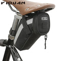 B-SOUL Bicycle Tail Bag Mountain Road Bike Saddle Bag Waterproof Cycling Accessory Durable Rear Seat Bag