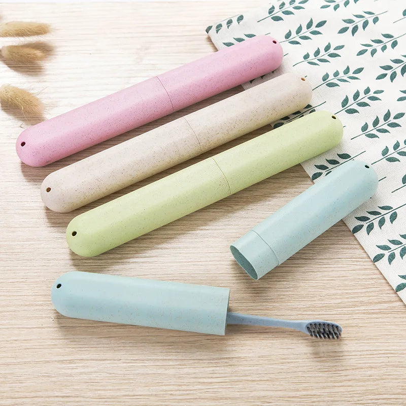 Health Tooth Brushes Protector Toothbrush Tube Dustproof Portable Travel Toothbrush Protect Box