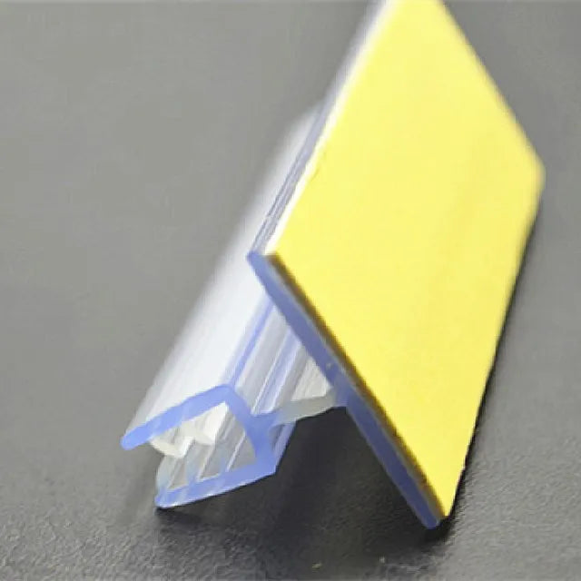 Supermarket Promotion Display Label Holder PVC Plastic Label Strip With Adhesive of Supermarket Shelf