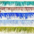 13 15cm Trim Tassel Ostrich Feather Decoration for Fabric Belt Accessories DIY Craft Material Garment Trims Scarf Fringe