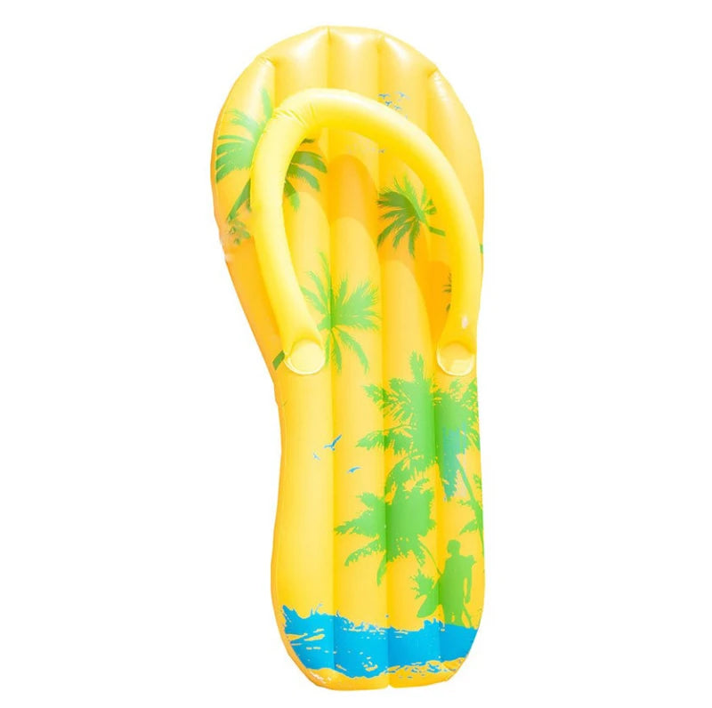 Promotional Inflatable Flip Flop air Mattress Flip Flop air Bed Pool Float