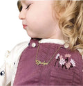 Custom DIY Name Necklace for Girls and Children Handwritten Butterfly Stainless Steel Jewelry for Anniversaries and Gifts