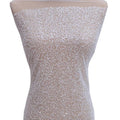 New High-end Luxury Sequins Embroidery Lace Beaded Wedding Dress Fabric Big Brand Same Style DIY Accessories Accessories