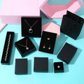 Wholesale Custom Black Jewelry Box Organizer for Necklace Ring Bracelet with Premium Stock