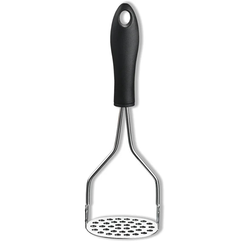 Food Grade Kitchen Tools Non-slip Handle Stainless Steel Vegetable Ricer and Potato Masher