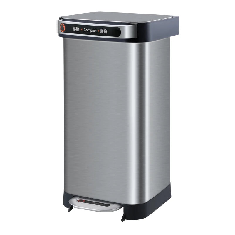 Stand Pedal-Operated Stainless Steel Waste Trash Can for Home Kitchen Office Indoor & Outdoor Use 10L & 20L Capacity Best Seller