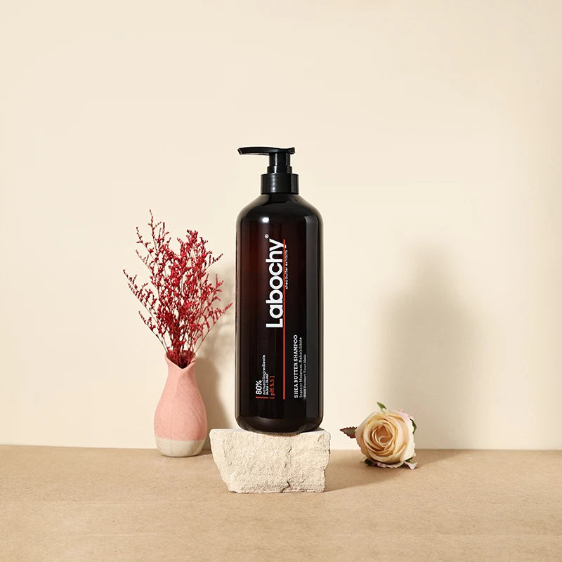 Labochy Professional Natural Shea Butter Hair Shampoo and Conditioner Private Label