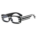 XA3193 square Anti-blue Optical Glasses Unisex Wave Legs Fashion New Thick Frame Blue Light Block Eyeglasses Women Men