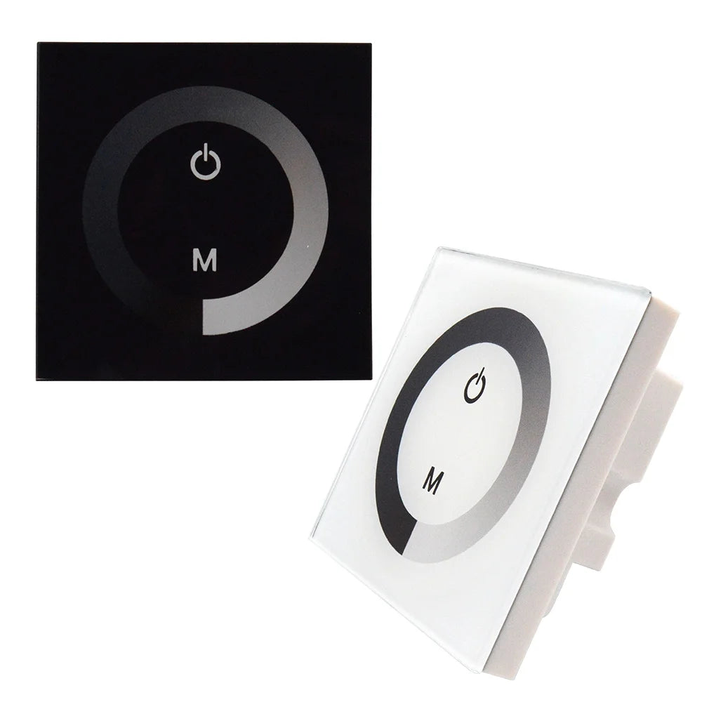 Touch Wall Touch Dimming Switch DC12V 24V 86 Type Touch Panel Control Wall Mounted Controller LED Dimmer