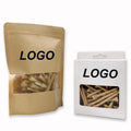 Custom Bag Packing Golf Tees Bag Pouch Wooden Bamboo Golf Tees Holder Peg