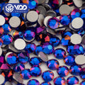 VDD 355 Magma-Sapphire SS6-SS30 Glass Rhinestones Crystal Flatback Glitter Stones Diamond for Nail Art DIY Crafts Decorations