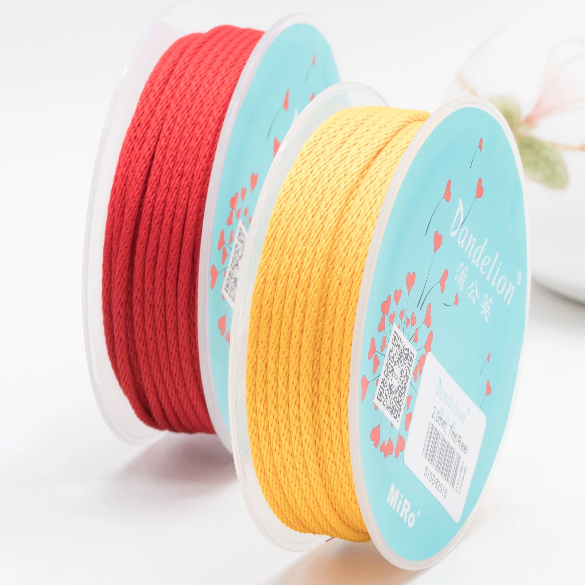 2mm Lanyard Rope Bracelet Necklace Material Polyester Jewelry Thread Jewelry Accessories 21 Colors