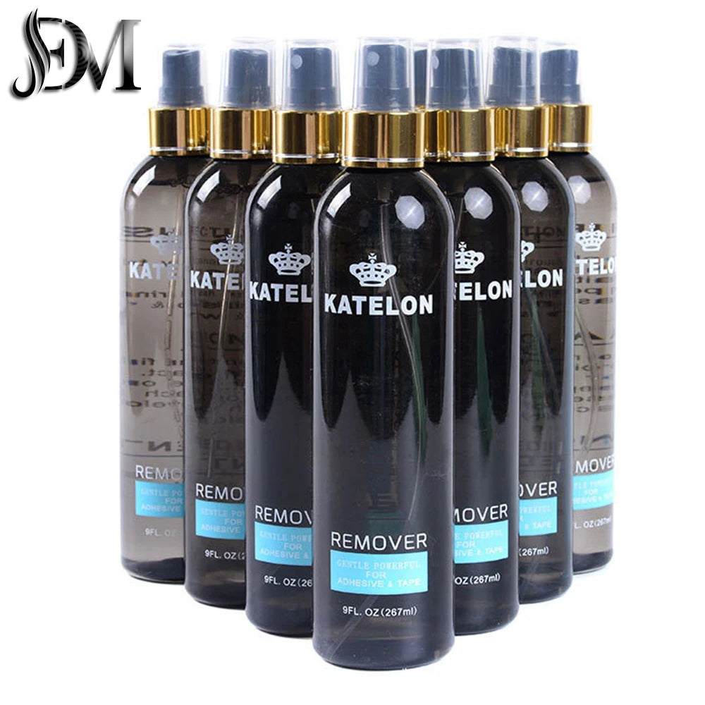 Spray Katelon Remover Tape Hair Extensions Remover Spray 9FL.OZ 267ml for Lace Wiglace ClosureToupee and Tape