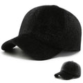 Winter Cotton Men's Hat Woolen Outdoor Biking Warm Velvet Baseball Cap Sports Caps