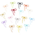 High Quality Fashion Alloy Paint Plating Alloy Bow Pendant Earrings Charm Jewelry Making DIY Accessories W175