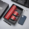 Modern Design Thermal Tumbler Hot Water Vacuum Flask Set Vacuum Sealed Thermos Gift Set Business Cup Vacuum Flask Set