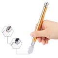 High-precision Push Glass Knife Wheel Tile Cutting Knife Tile Knife Diamond Hand-held Roller Type Tile