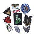 Custom Embroidered 3d Soft Garment Iron Patches Custom Stick-on Fabric Cartoon Patches for Clothing