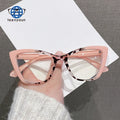 Teenyoun 2024 Luxury Women Retro Eyeglasses for Ladies Wholesale Cat Eye Anti Blue Light Optical Glasses Frame