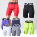 Men's Performance Compression Shorts Quick Dry Sports Tight Stretch Pants