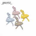 Candy Colors Ballet Girl Mixed Style Charm Alloy Paint Pendant for Jewelry Making DIY Fit Necklace Accessories