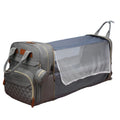 Large Capacity 900D Waterproof Portable Travel Crib with Changing Station Diaper Bags Backpack
