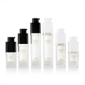 15ml30ml50mlSquare Acrylic Airless Rotatable Pump Lotion BottleEmpty Refillable Acrylic Makeup Cosmetic Jar Containers