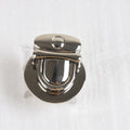 Metal Handbag Lock Hardware Purse Press Push Bag Lock