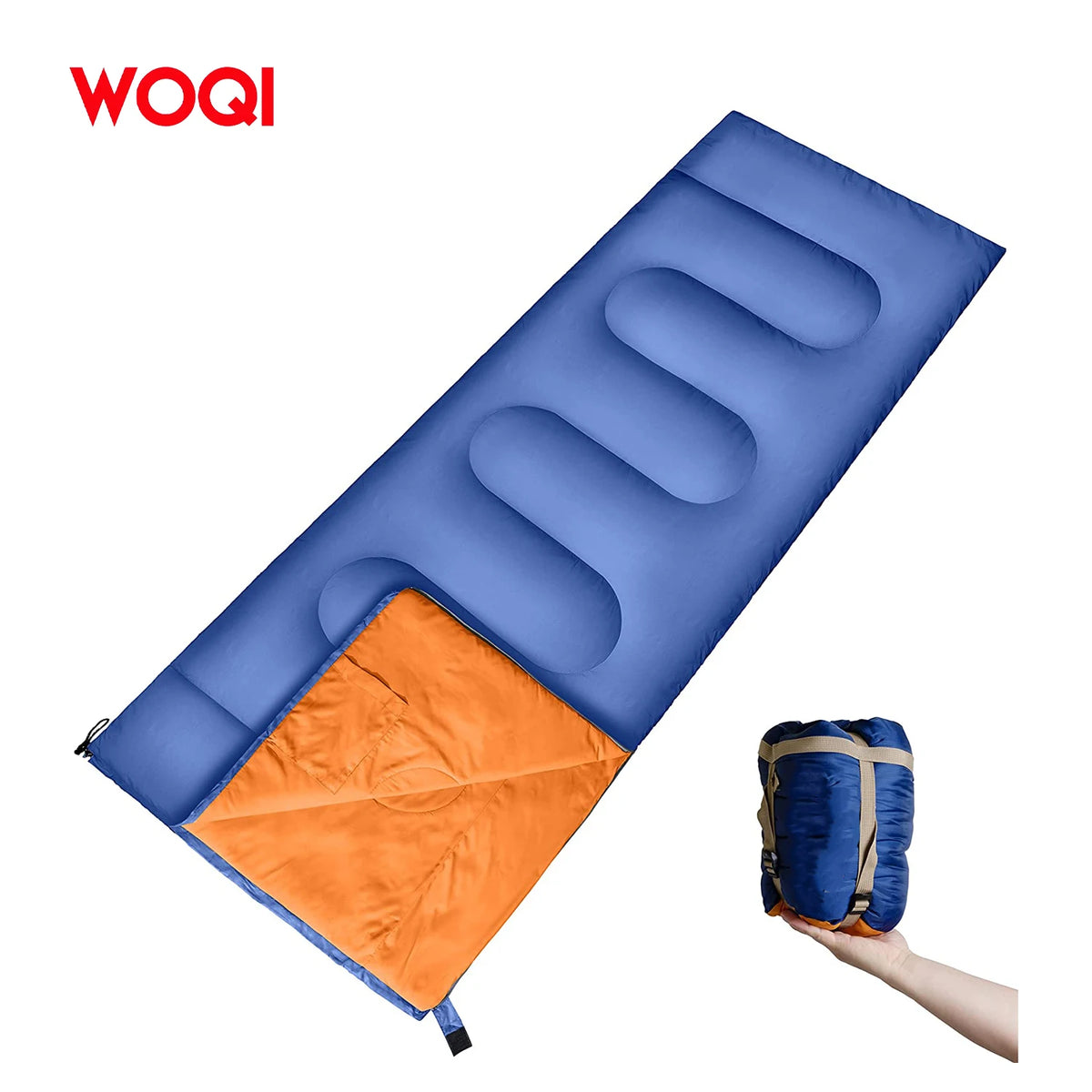 WOQI Adult Backpack Sleeping Bag Youth - Compact Lightweight Waterproof Ultra Lightweight Portable Camping Equipment