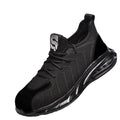 DianSen 711 Steel Toe Lightweight Breathable Safety Work Shoes with EVA Midsole and Rubber Outsole Zapatos De Trabajo MegaBDM