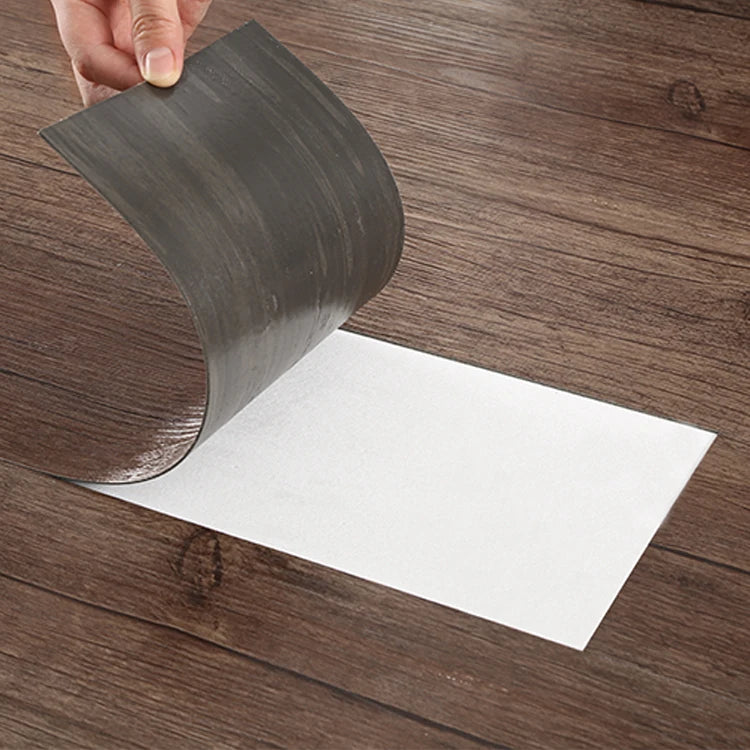 Wood Grain Design Pvc Abrasion Resistant Floor Self-Adhesive Decorative Floor Self Adhesive Sticker