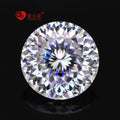 Russian Cut Round Cubic Zirconia 5a Grade Special Bird's Nest Cut Synthetic 5a Grade White Cz Stone