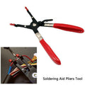 Car Repair Tool Universal Car Vehicle Soldering Aid Pliers Hold 2 Wires Welding Auxiliary Pliers Garage Tools