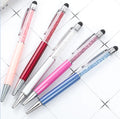 Wholesale Plastic Ballpoint Pen with Custom logo Ballpoint Colorful Slim Metal Body Twist Ballpoint Pens