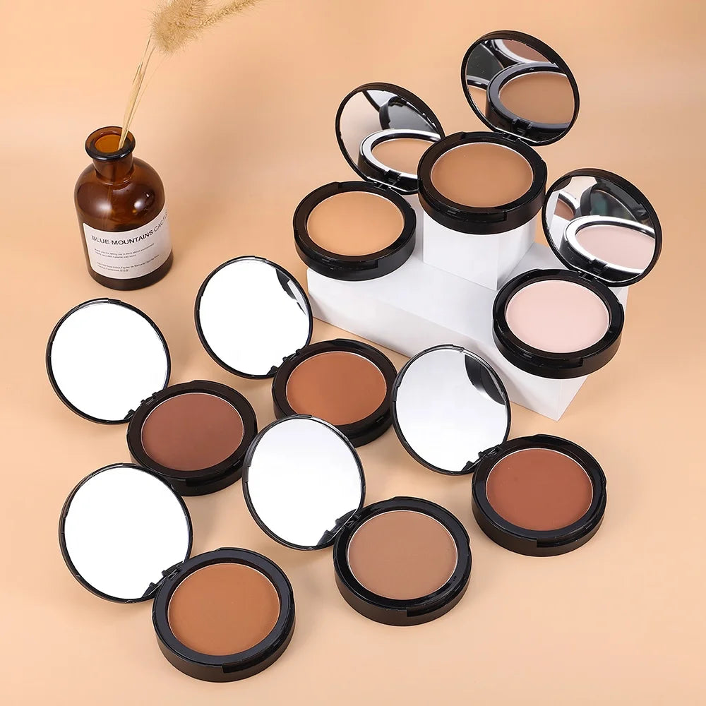 New Arrival Makeup Smoothing Setting Powder Face Powder Control Oil Microfinish Compressed Pressed Powder