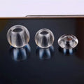 Hair Accessory Beads Clear White Round Wood/Metal/Cotton 2cm for Diy Locs and Braids