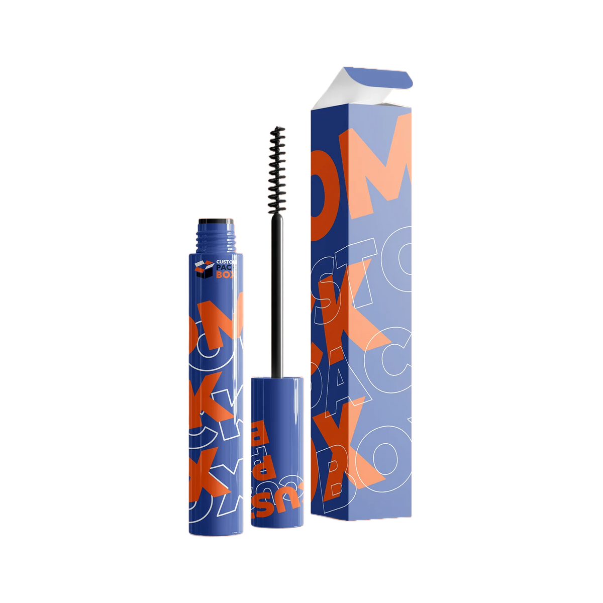 Eco Friendly Recyclable Lip Gloss Cosmetic Boxes Packaging Durable Paperboard Custom Full Color Printing Logo Design Product Box