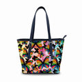 New Butterfly Pattern Custom Pu Material Fashionable Low Price Ladies Bags Leather Handbags Sustainable Tote Bags