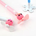Promotion Gift Mini Fan Handheld Fan with Pen MegaBDM