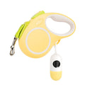 Custom Heavy Duty Retractable Dog Leash Waterproof Reflective Nylon for Large Dogs Solid Pattern Lace Custom Pet Leash