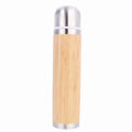 FX Factory 500ml Eco-friendly Bamboo Stainless Steel Thermo BPA FREE Tea Infuser Water Bottle with Bamboo Lid