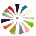 Fashion Jewelry Trumpet Flower Shape Alloy Polyester Eco-Friendly Hat Tassel Accessories Custom Color Size Decorative Pendant