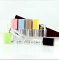 6ml Lip Gloss Tube with Large Sponge Brush Head ABS Material Labial Enamel Tube Packaging for Shampoo and Wigs